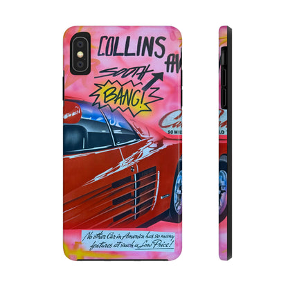 "miami momentos" airbrush iPhone case