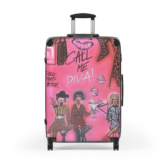 "party diva" airbrush suitcase