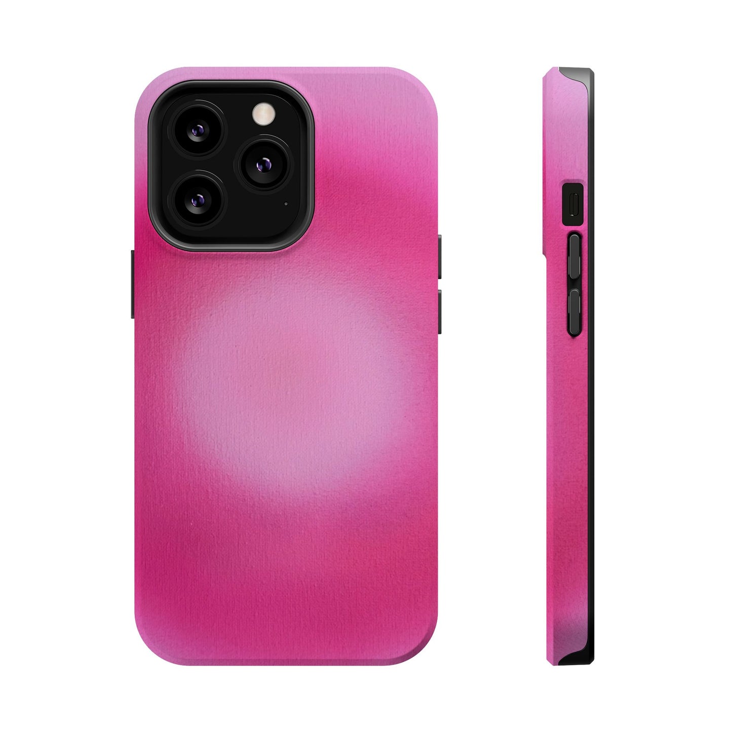 MagSafe "pinkberry aura" airbrush iPhone case