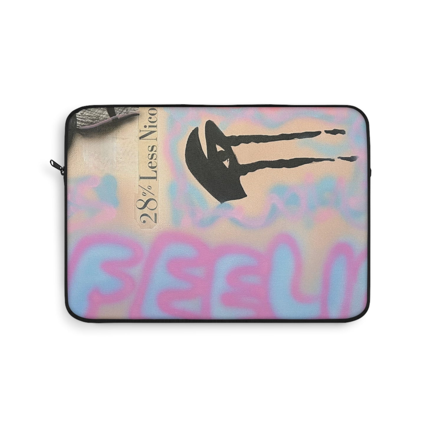 "the feeling" airbrush laptop sleeve