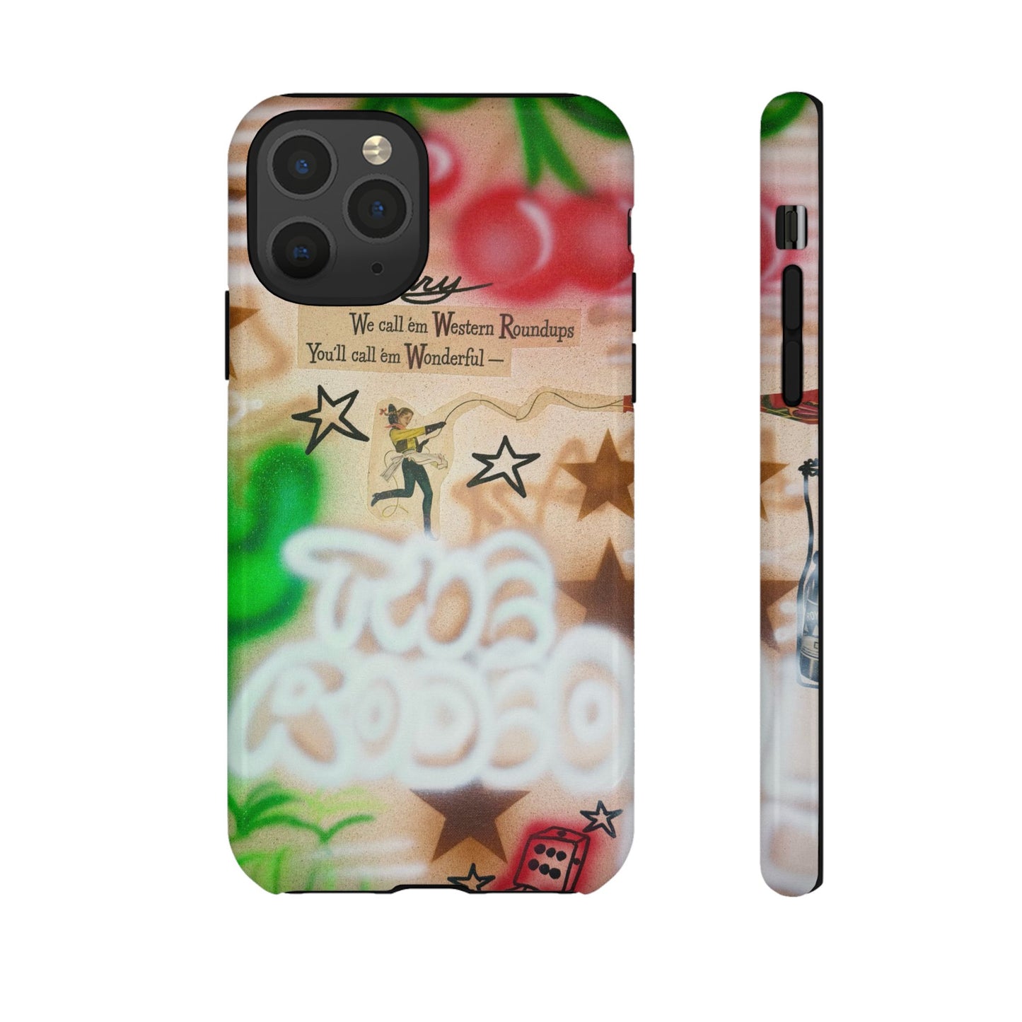 "the rodeo" airbrush iPhone case
