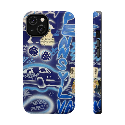 MagSafe "state college, pa" airbrush iPhone case