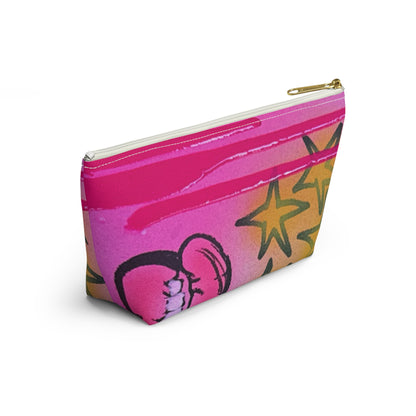 "star drip" airbrush makeup pouch