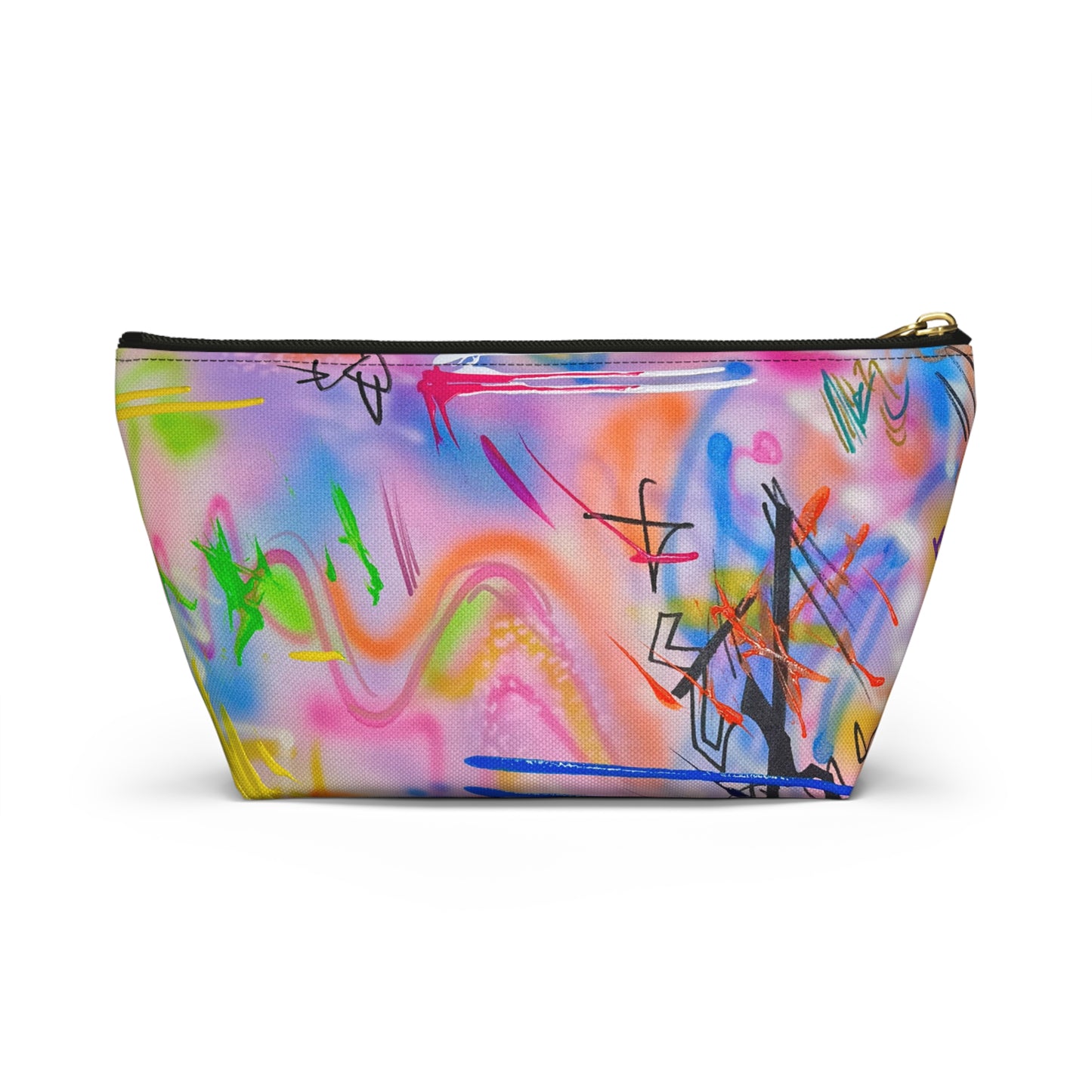 "neon haze" airbrush makeup pouch