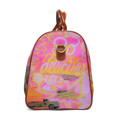 "so delicious" airbrush waterproof travel bag