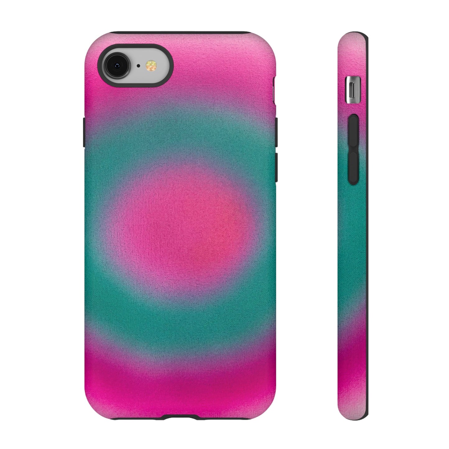 "watermelon swirl aura" airbrush iPhone case
