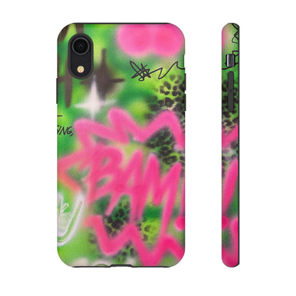 "BAM! pt. 2" airbrush iPhone case
