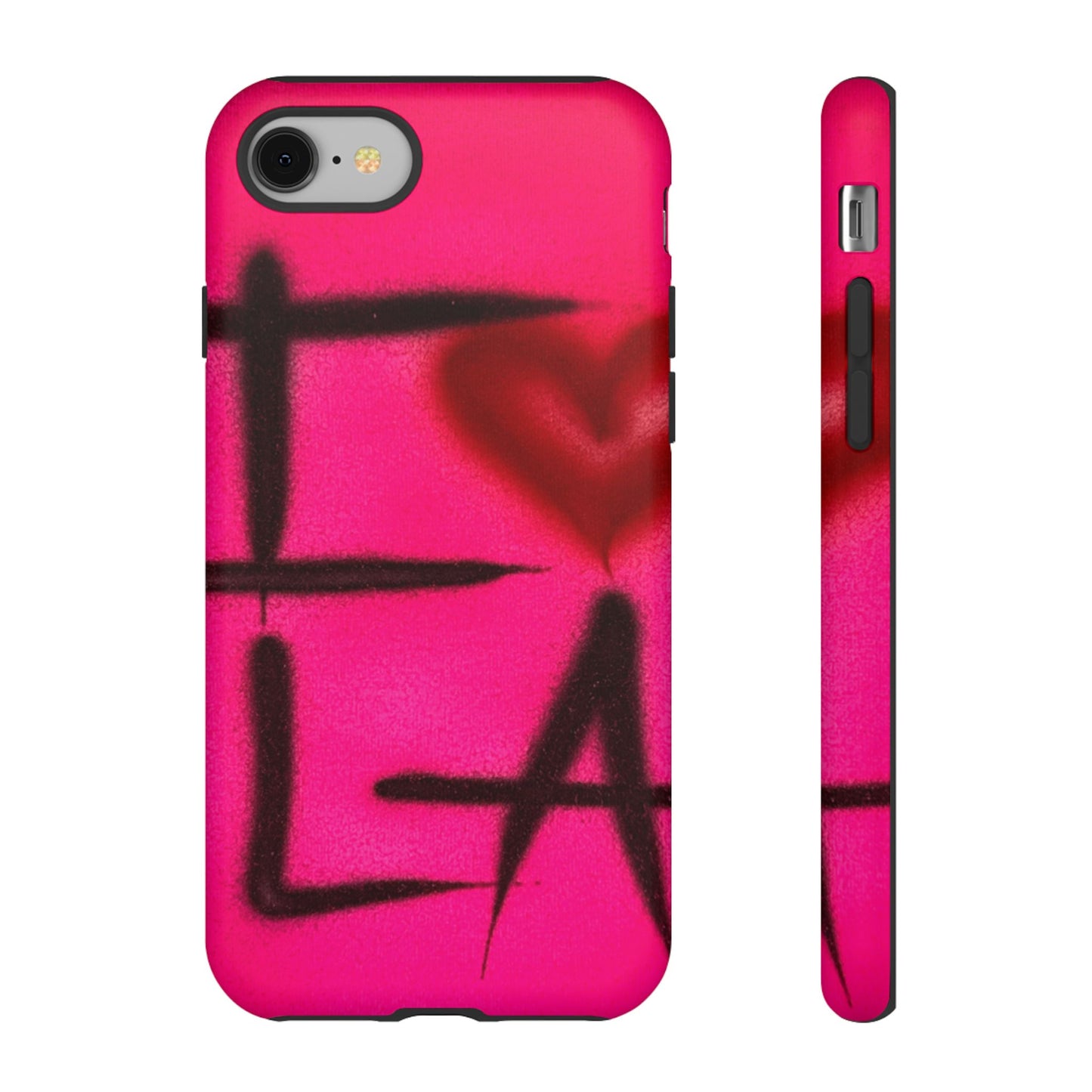 "I <3 LA" airbrush iPhone case