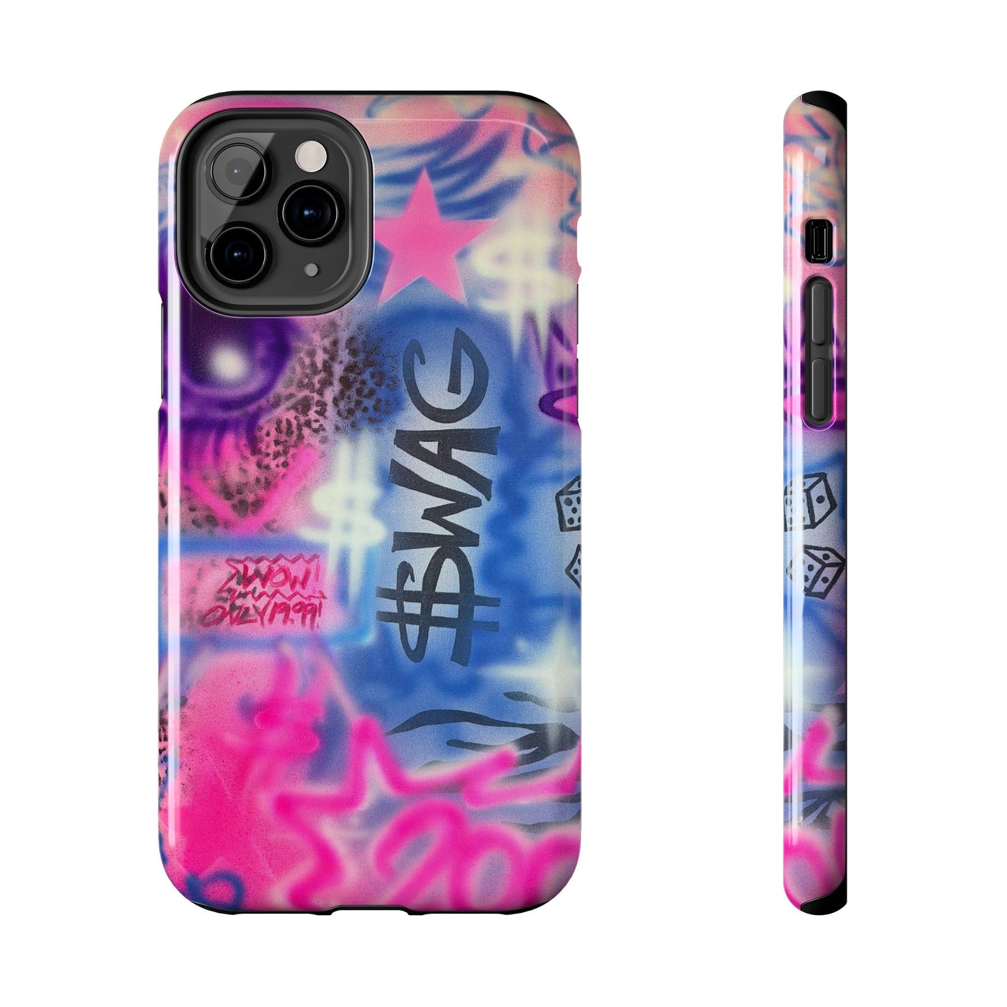 "$wag" airbrush iPhone case