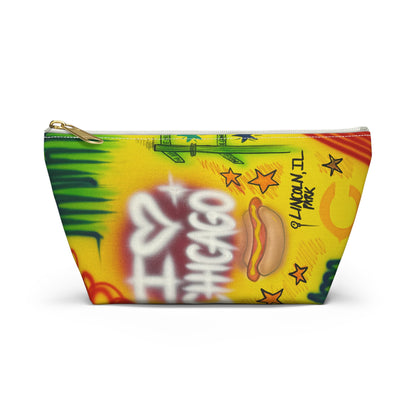 "chicago" airbrush makeup pouch