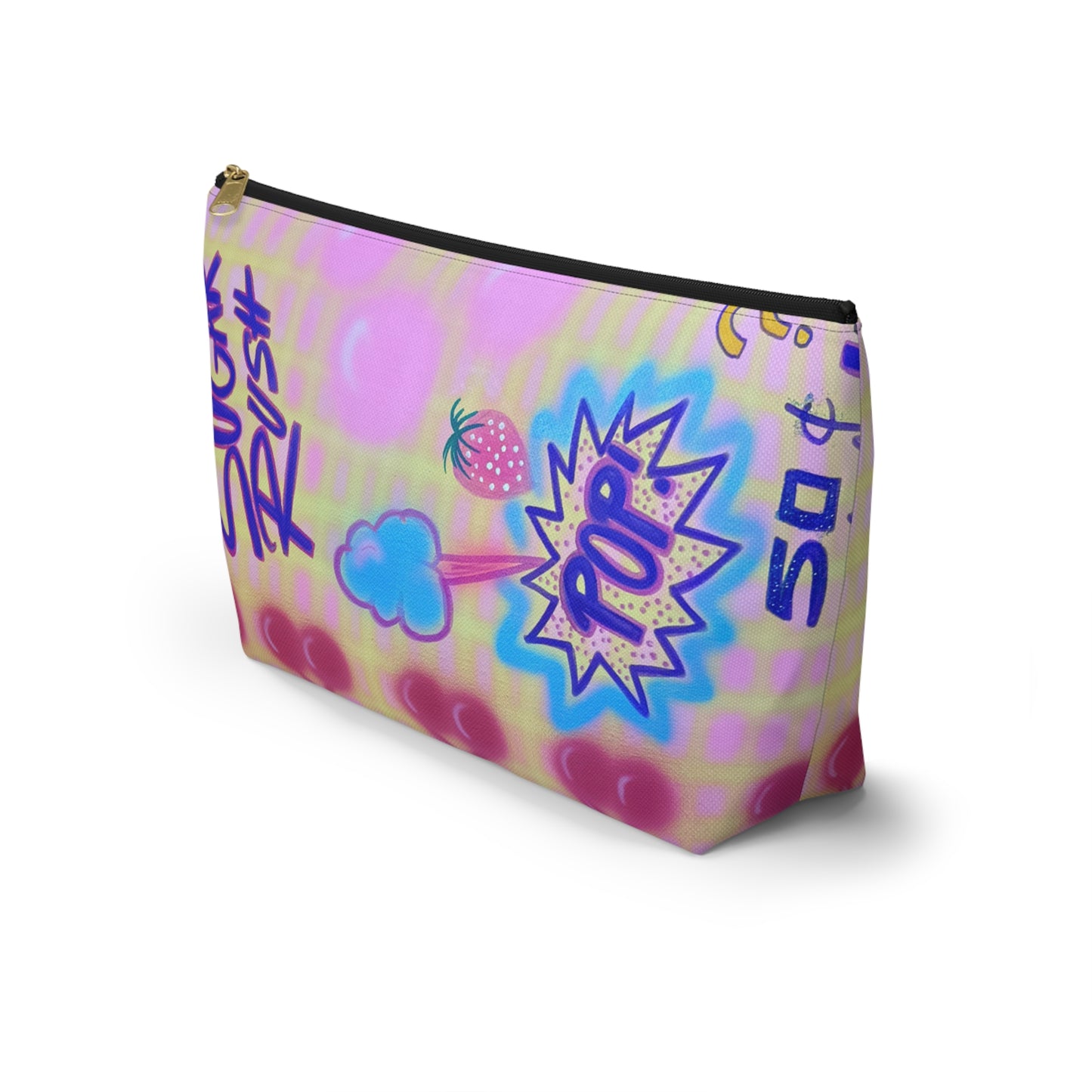 "sugar rush" airbrush makeup pouch