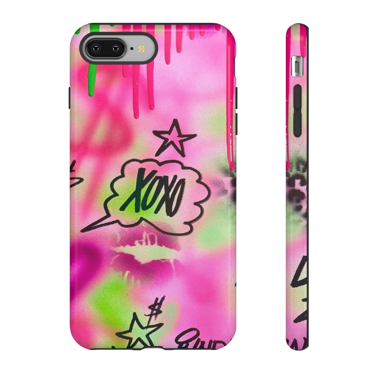 "xoxo" airbrush iPhone case