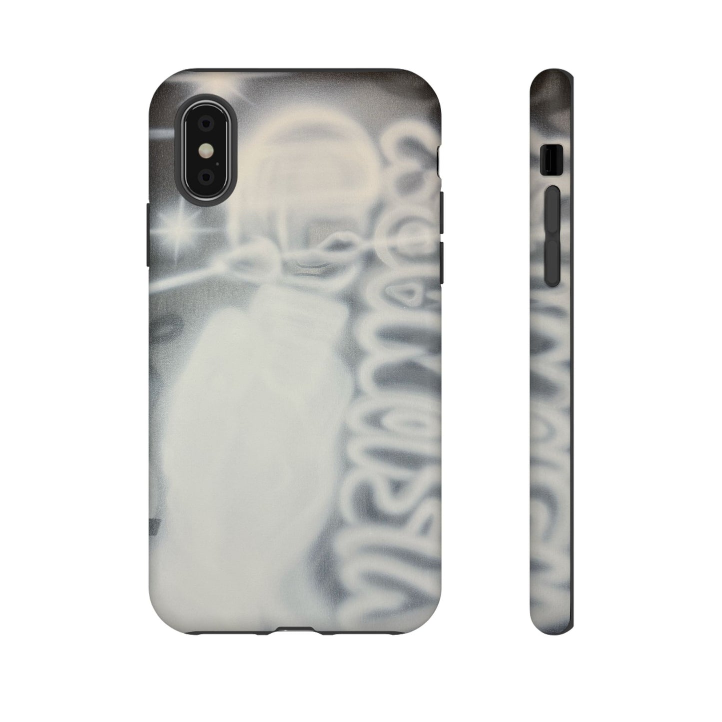 "visionary" airbrush iPhone case