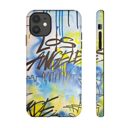"los angeles" airbrush iPhone case