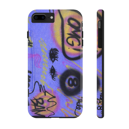 "eye$ on lies" airbrush iPhone case