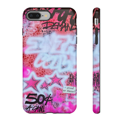 "in the wild" airbrush iPhone case