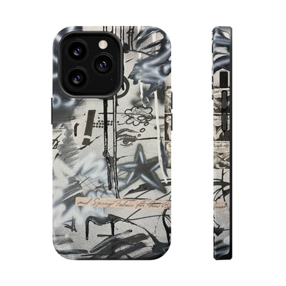MagSafe "monochrome mood" airbrush iPhone case