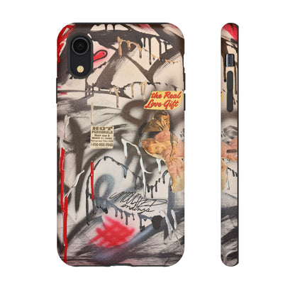 "real love" airbrush iPhone case