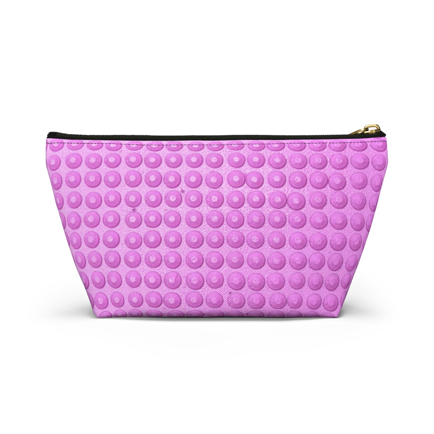 "pink studs" airbrush makeup pouch