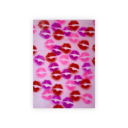 "mwah" airbrush wrapping paper