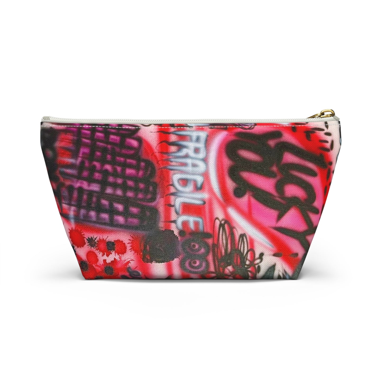 "lucky you!" airbrush makeup pouch