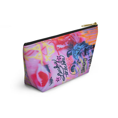 "spring in the city" airbrush makeup pouch