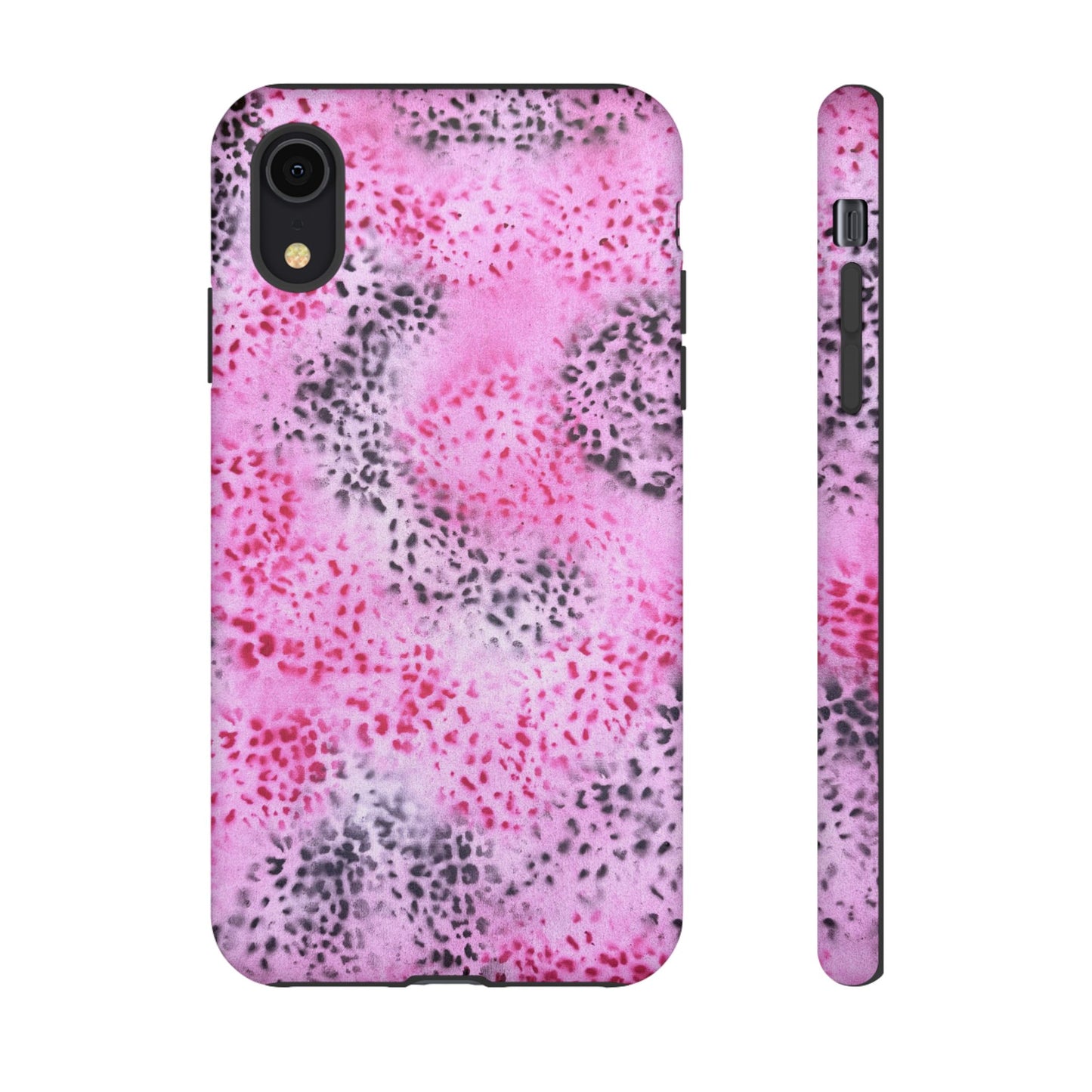 "pink cheetah pt. 2" airbrush iPhone case
