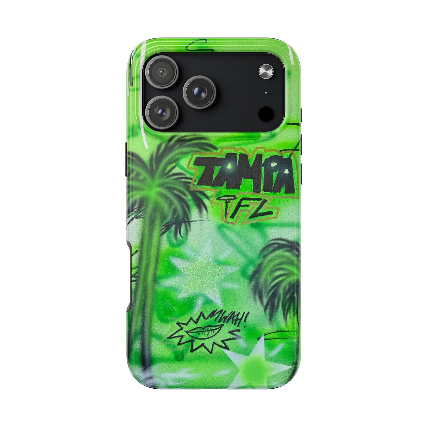 "tampa, fl" airbrush iPhone case