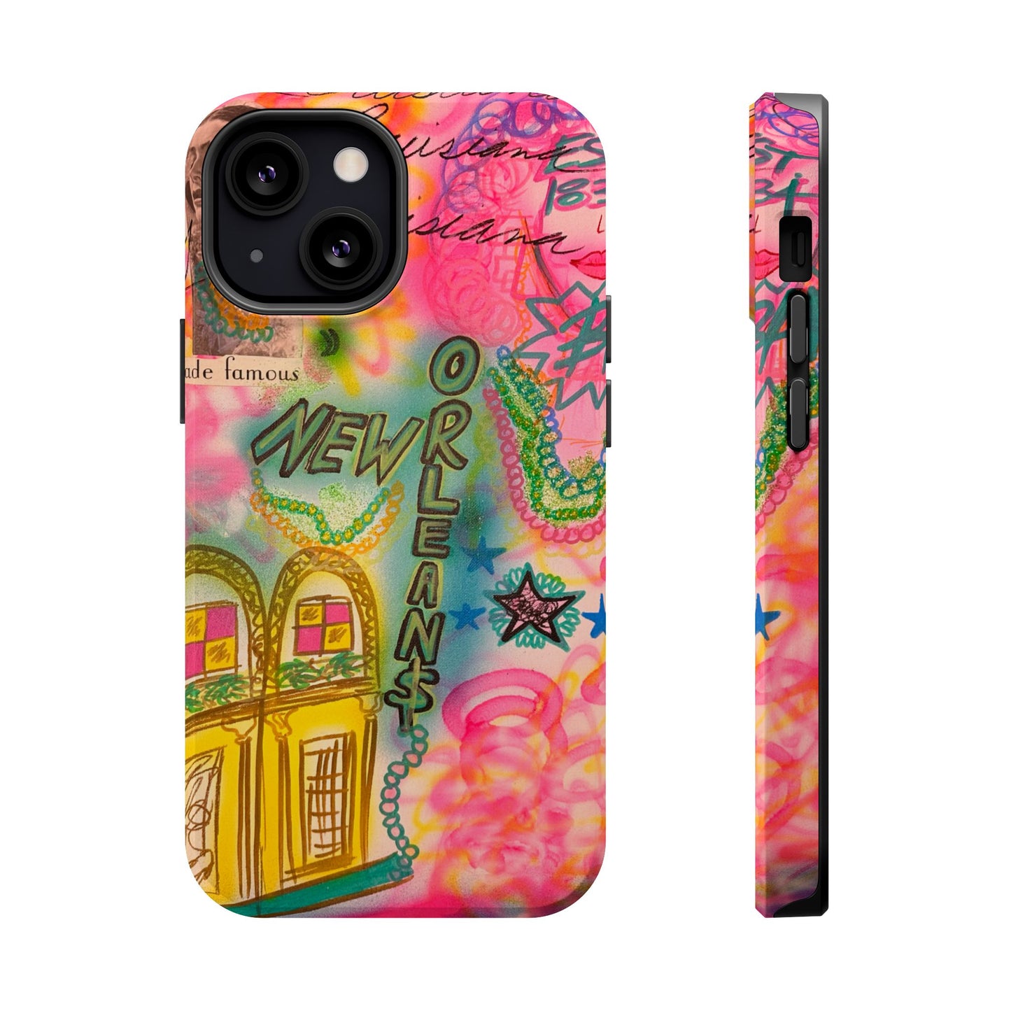 MagSafe "new orleans, la" airbrush iPhone case