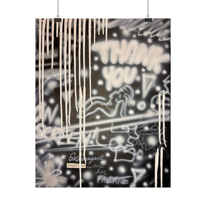 "extravagant leisure" airbrush rolled print
