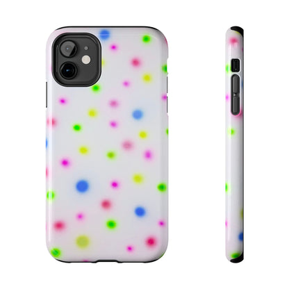 "birthday cake polka dot" airbrush iPhone case