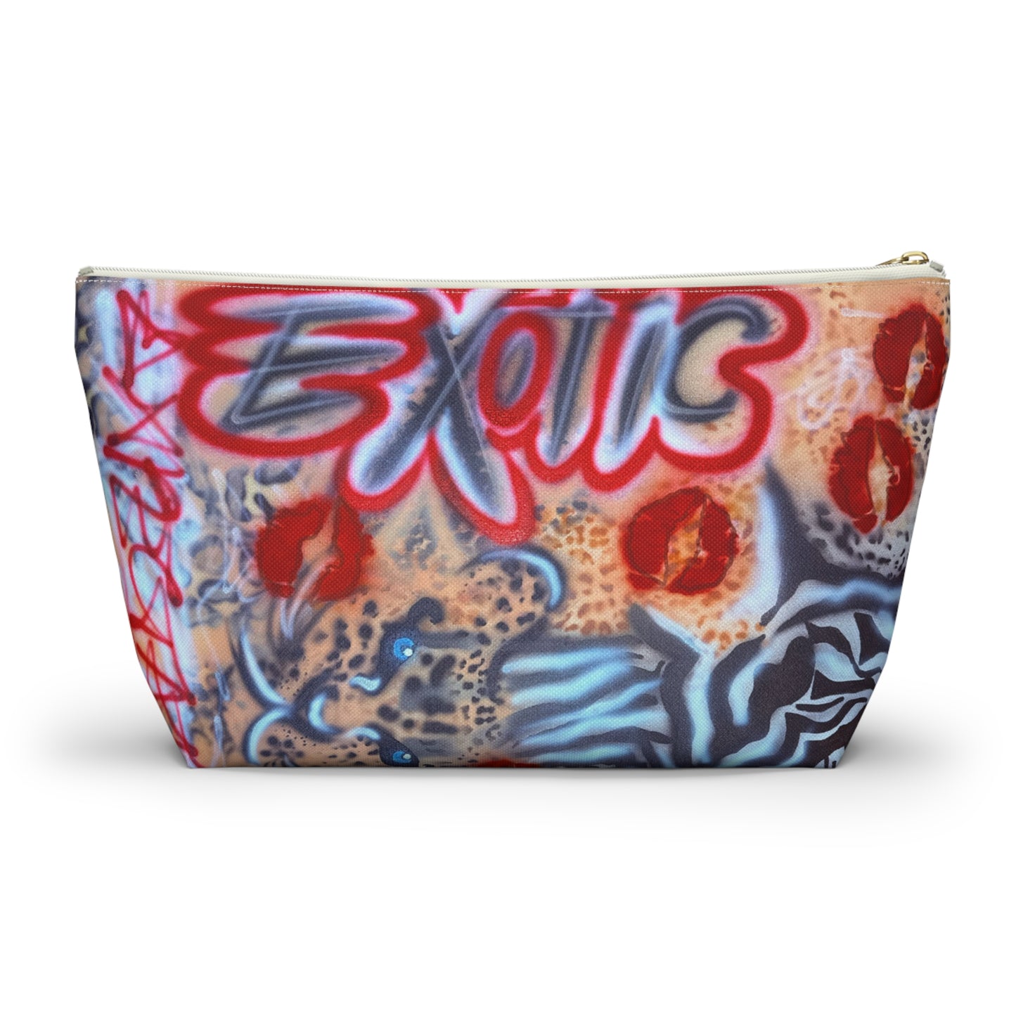 "exotic expectations" airbrush makeup pouch