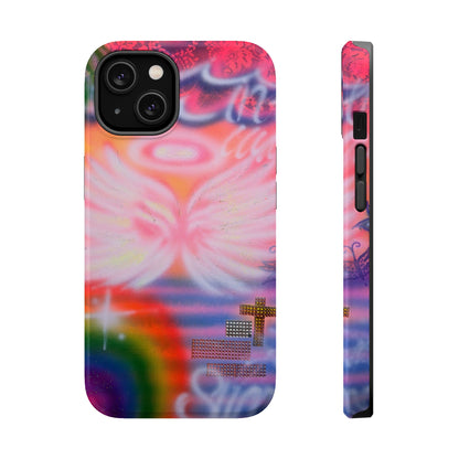 MagSafe "summer bliss" airbrush iPhone case
