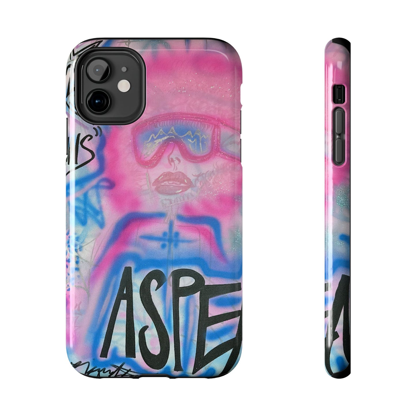 "aspen aspirations" airbrush iPhone case