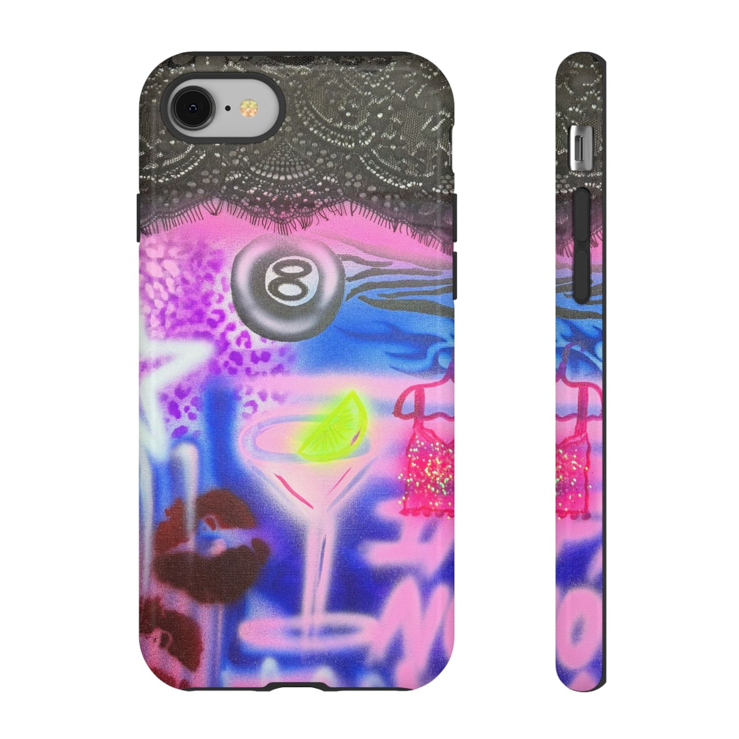 "dream life" airbrush iPhone case