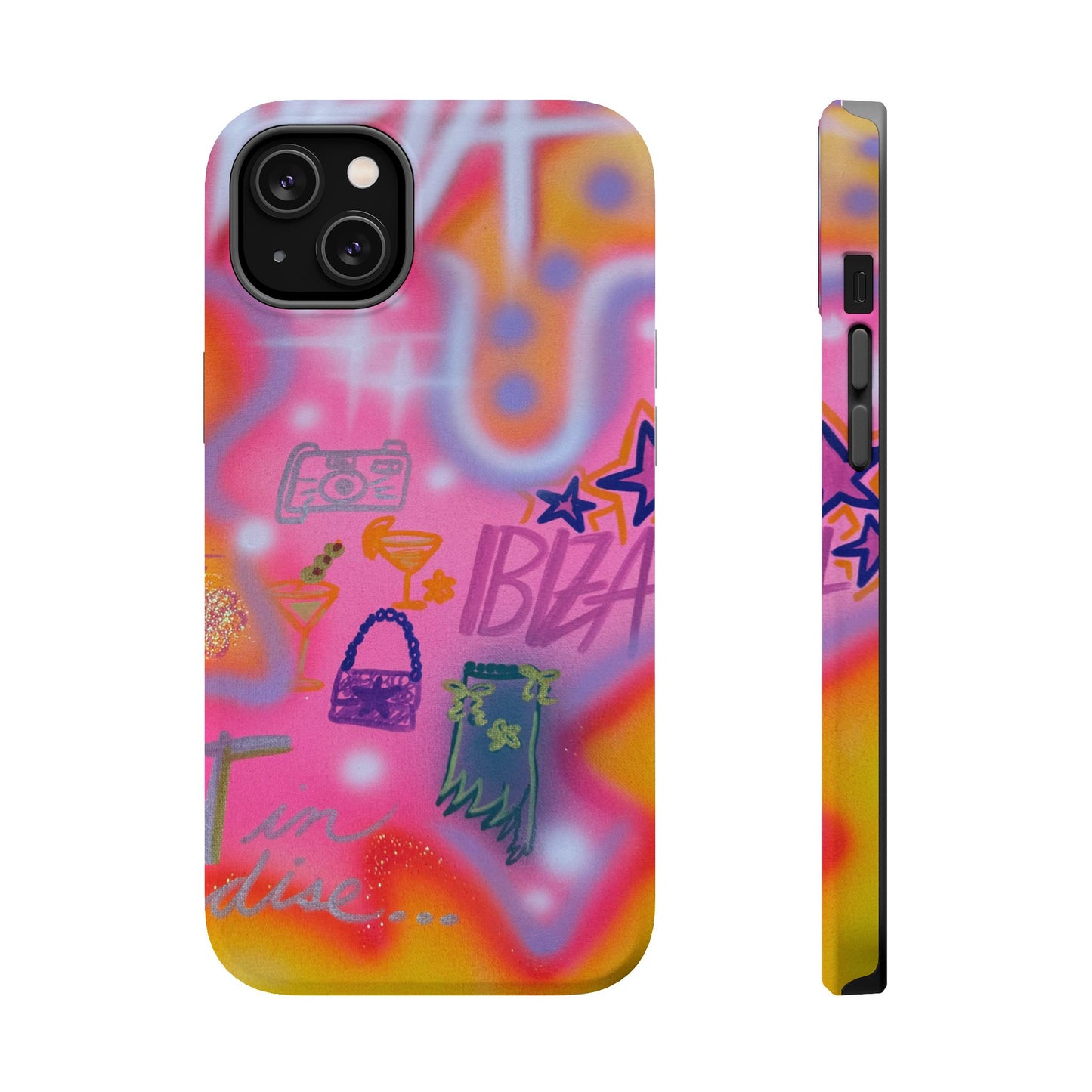 MagSafe "ibiza" airbrush iPhone case
