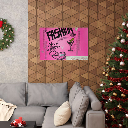 "high fashion" airbrush horizontal print