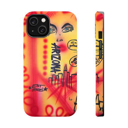 MagSafe "tempe, az" airbrush iPhone case