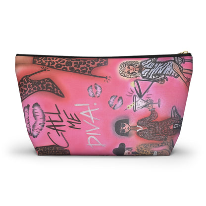 "party diva" airbrush makeup pouch
