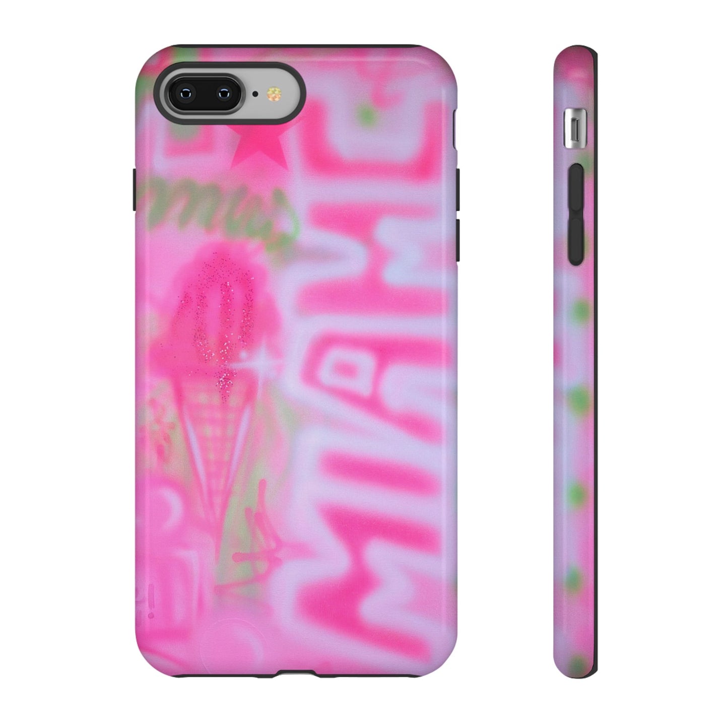 "sunset sorbet" airbrush iPhone case