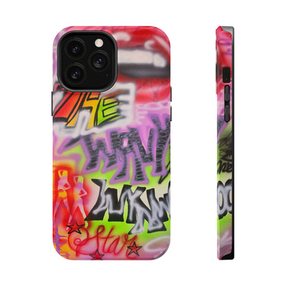 MagSafe "wynwood gold" airbrush iPhone case