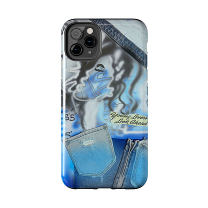 "young lovers" airbrush iPhone case