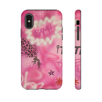 "BAM!" airbrush iPhone case