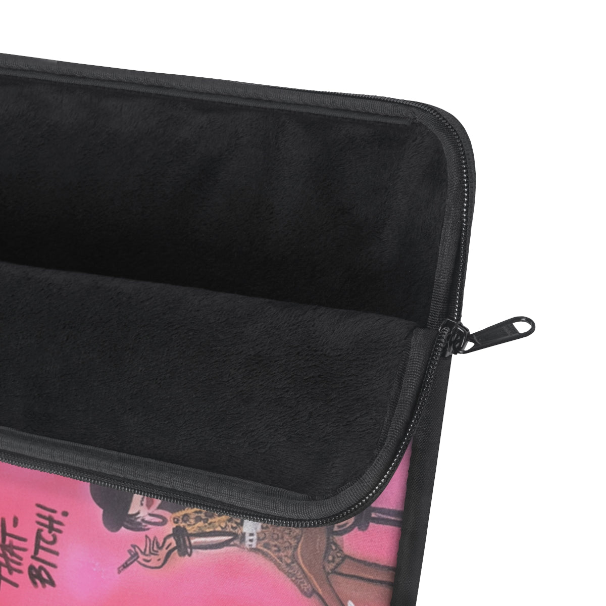 "party diva" airbrush laptop sleeve