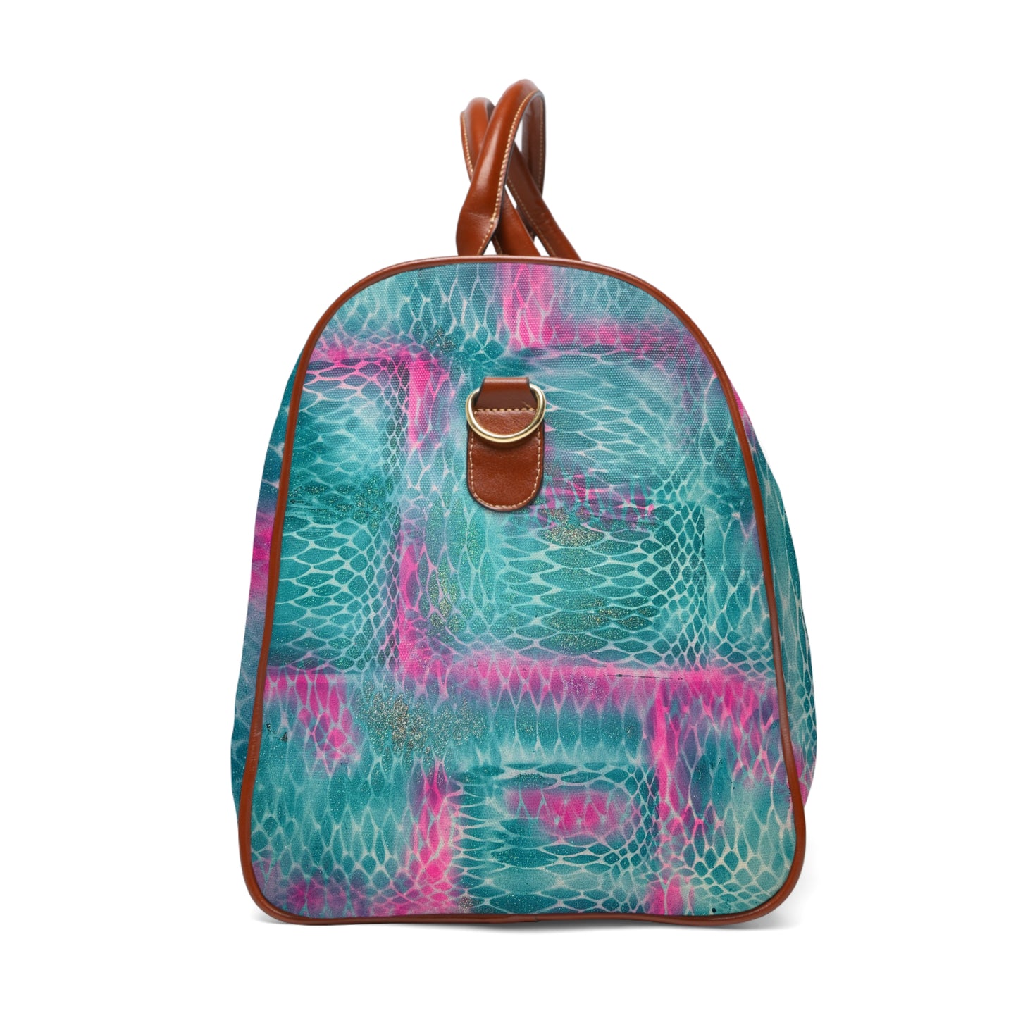 "snakeskin" airbrush waterproof travel bag