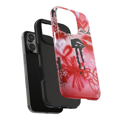 "intriguing encounter" airbrush iPhone case