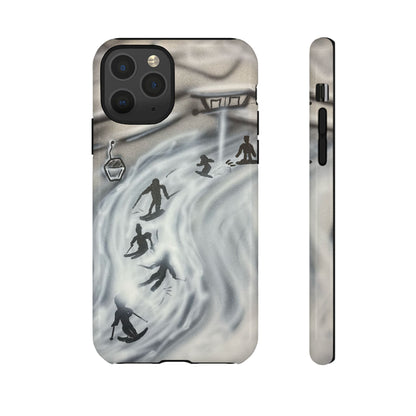 "arctic avalanche" airbrush iPhone case