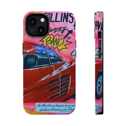 MagSafe "miami momentos" airbrush iPhone case