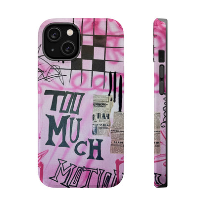 MagSafe "too much motion" airbrush iPhone case