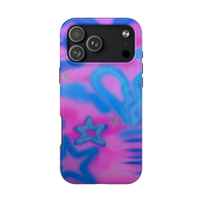 "blue camo" airbrush iPhone case
